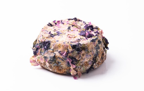 Tommette chèvre aux fleurs